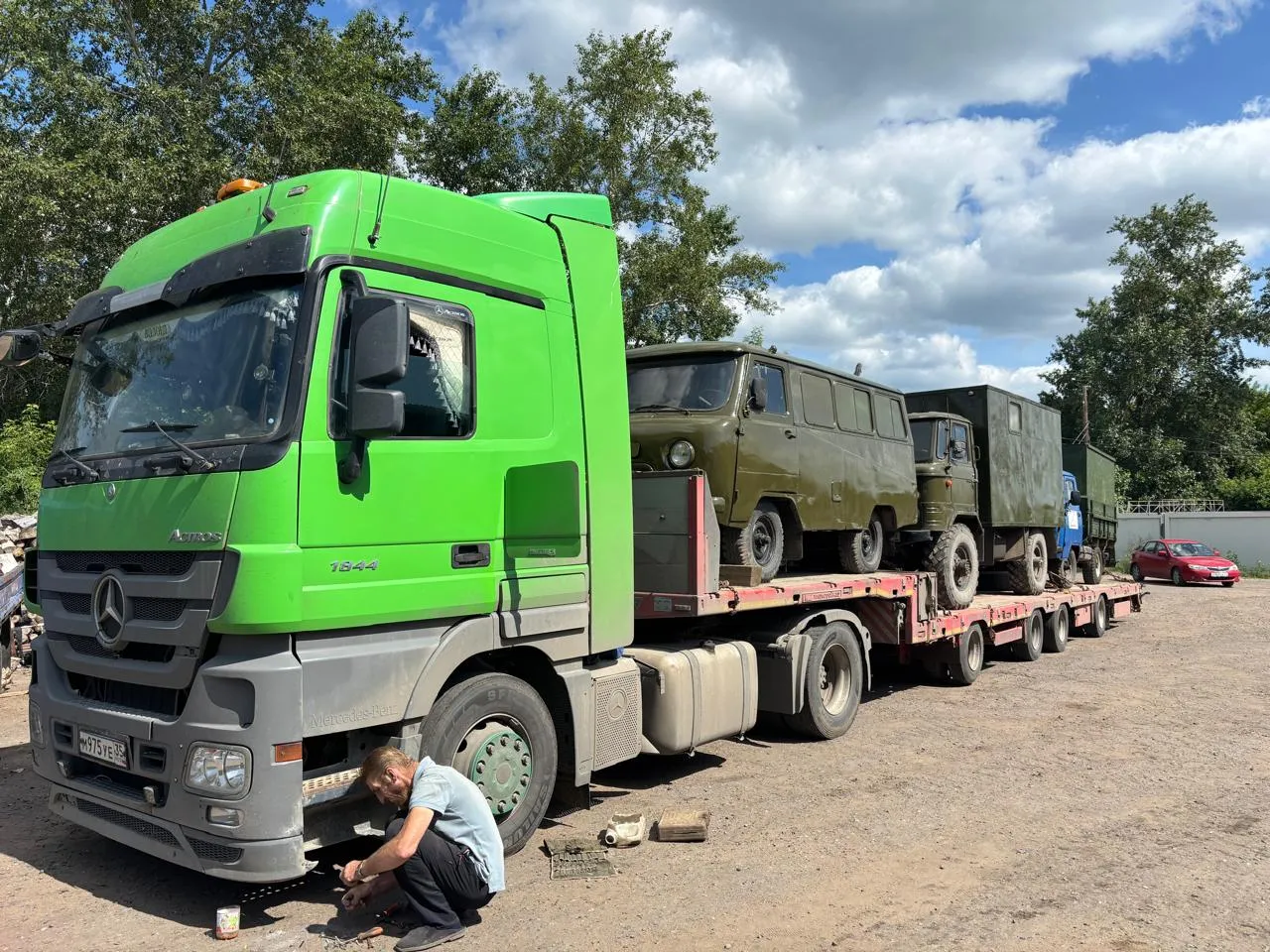 Перевозка груза автомобильным транспортом